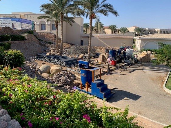 مشروع فندق ميرابيل بيتش – المبني الرئيسي – شرم الشيخ